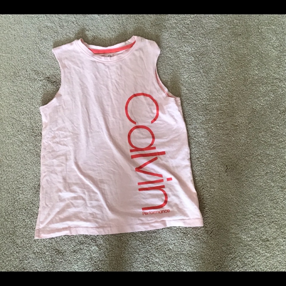 Girls Calvin Klein workout top